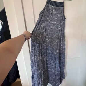 Prana Black and White Maxi Skirt